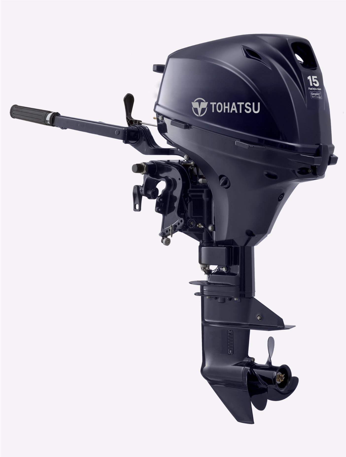 Tohatsu MFS15E Außenbordmotor, offizielles Modellbild