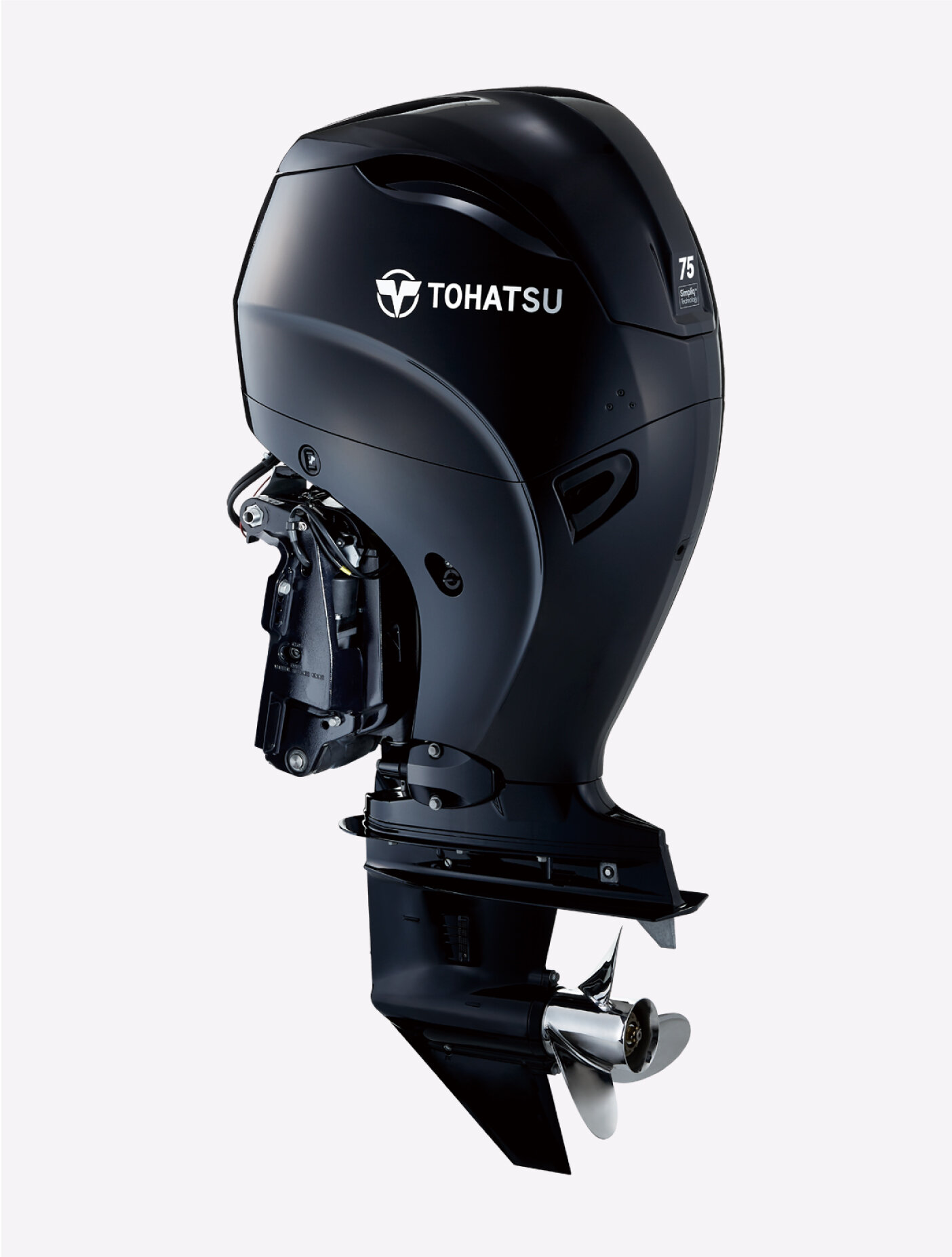 Tohatsu MFS75A Außenbordmotor, offizielles Modellbild
